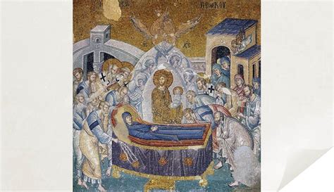 The Dormition of the Theotokos! A Triumph of Byzantine Influence and Iconographic Tradition