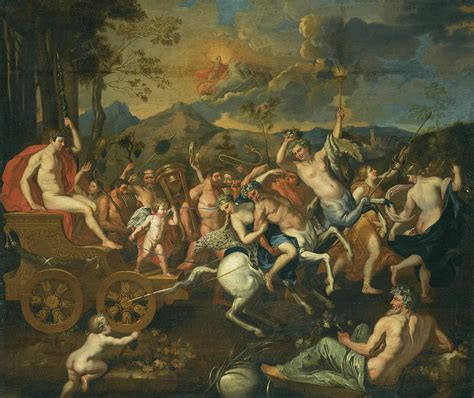 The Triumph of Bacchus – A Drunken Bacchanal Painted on Wood!